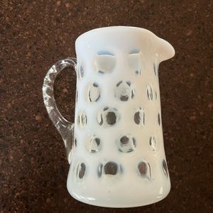 Vintage coin dot pitcher